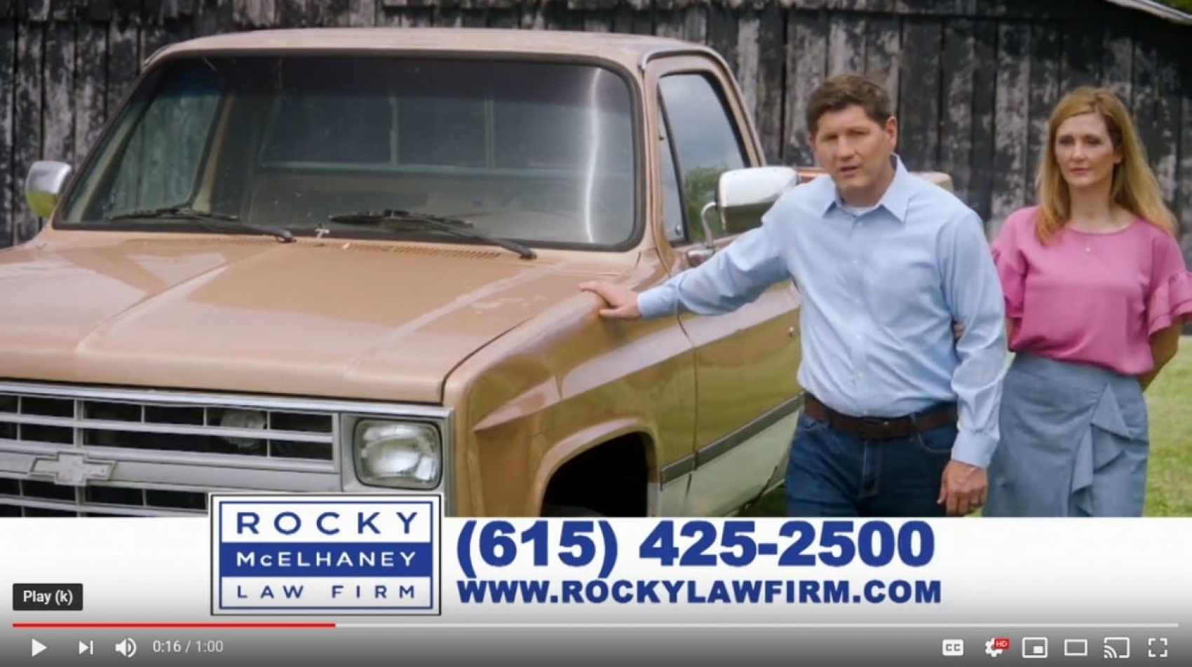 Dads Truck - Rocky McElhaney Law Firm Commercial