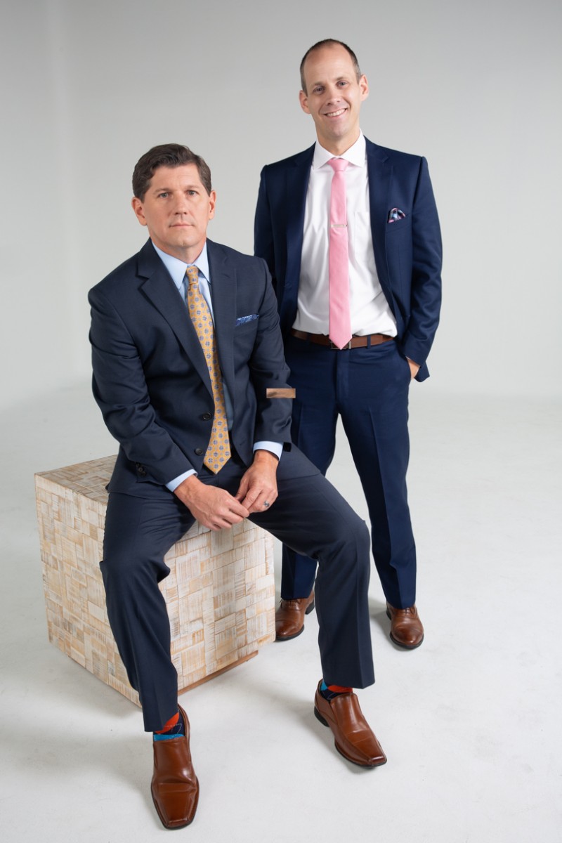 Rocky McElhaney and Michael Fisher of Rocky McElhaney Law Firm